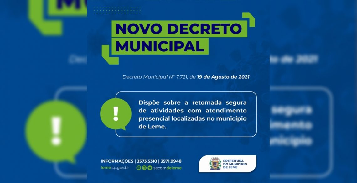 IMAGEM: Divulgação/Prefeitura de Leme
