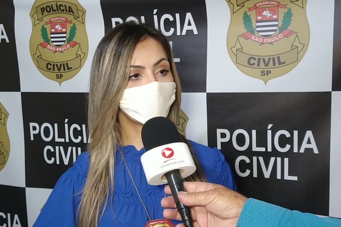 Delegada da Delegacia de Defesa da Mulher, Talita Navarro Fiorini, deu voz de prisão ao homem pelo crime de estupro. Foto: Rápido no Ar