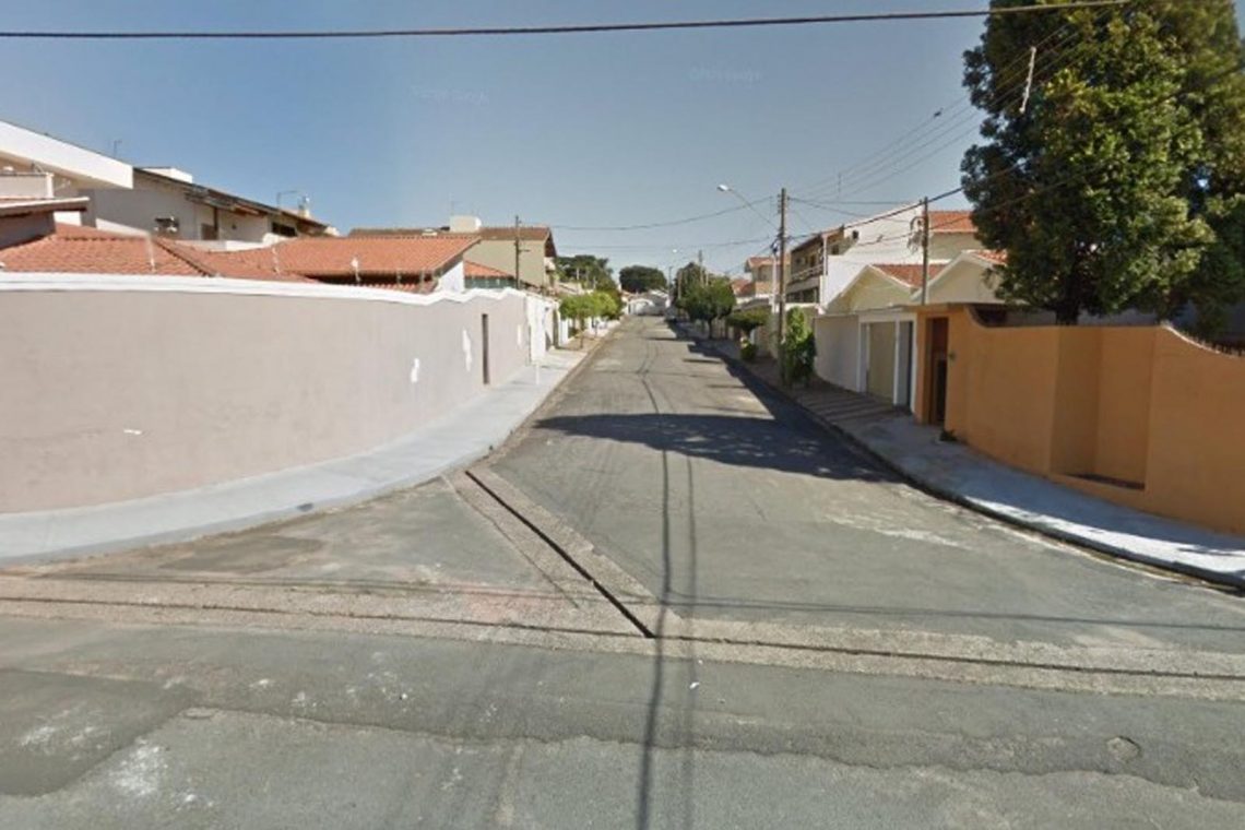 Rua Prof. Nina de Freitas - Imagem: Reprodução / Google maps