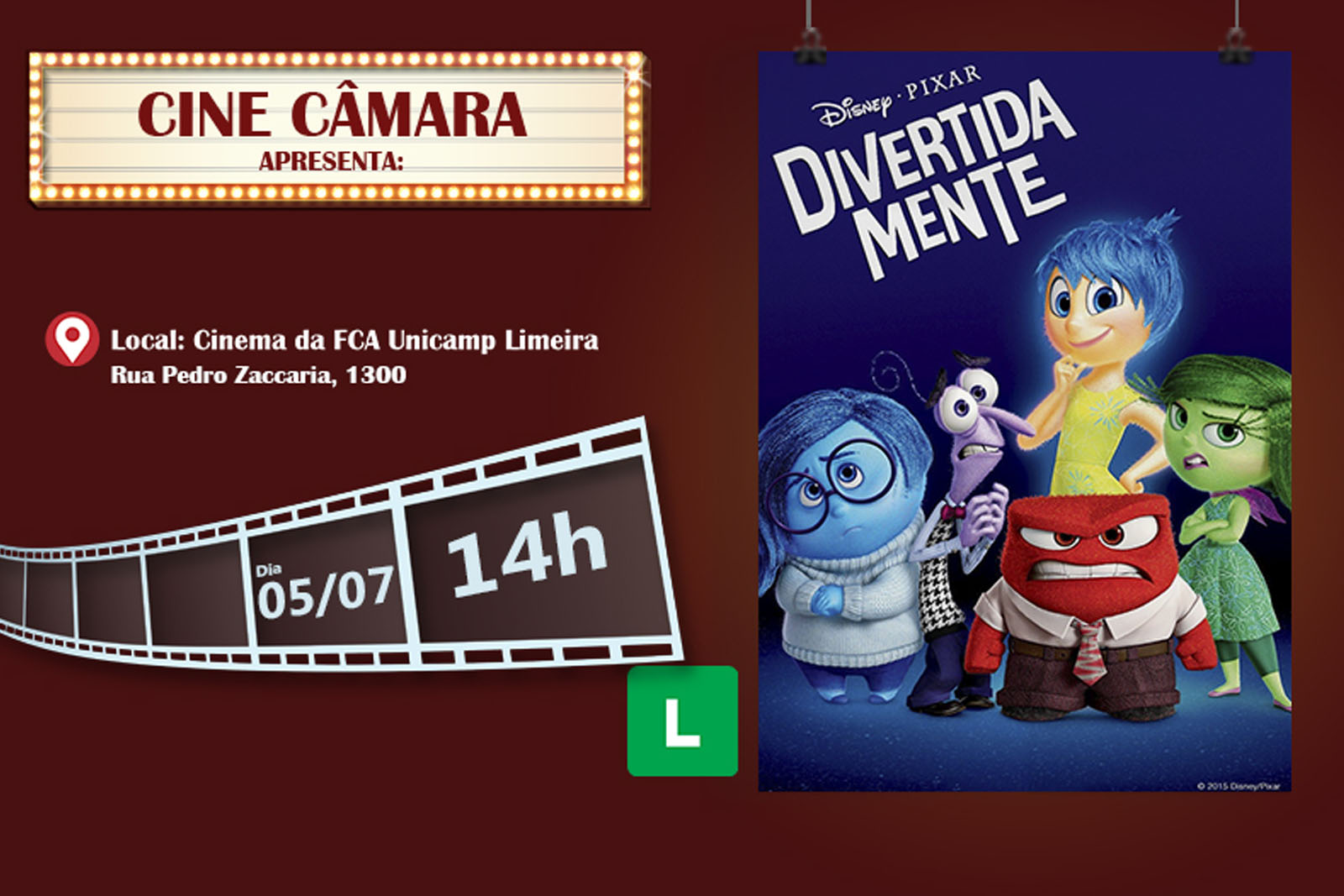 Divertida Mente (2015), Melhores Filmes do Cinema
