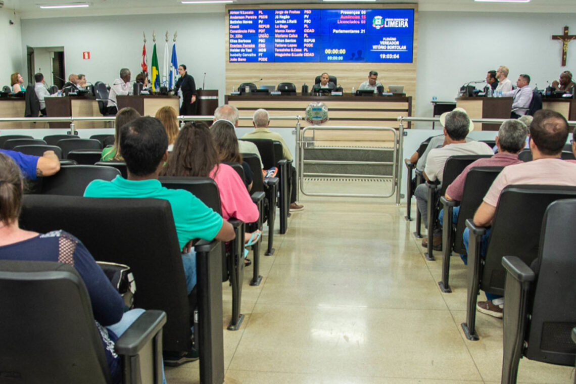 Foto: Câmara Municipal de Limeira/Divulgação